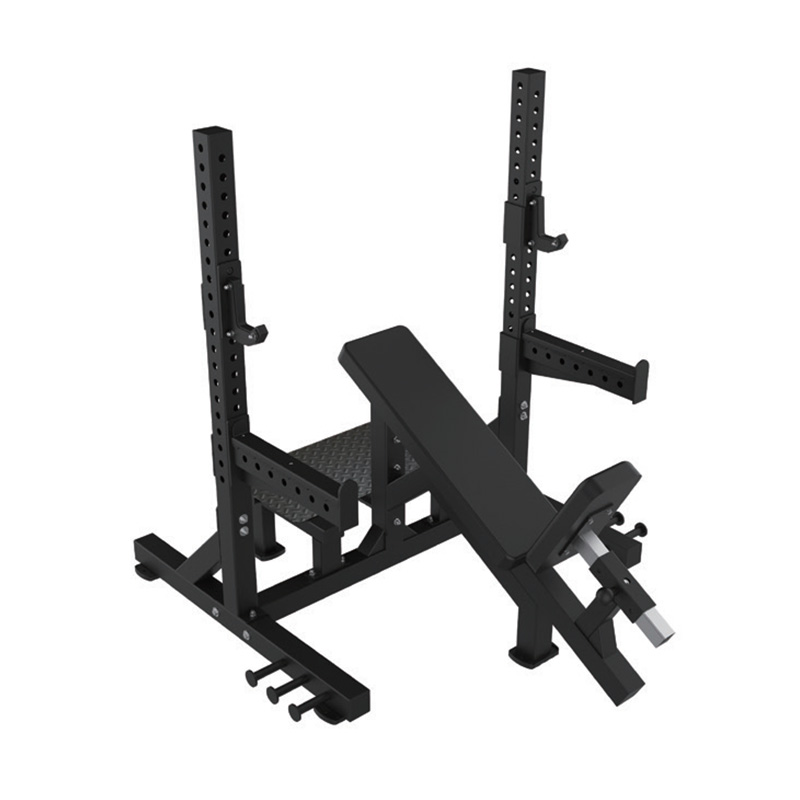 Gym Commercial Multifunctional Weightlifting Bed Inclined Bench Press Training Rack