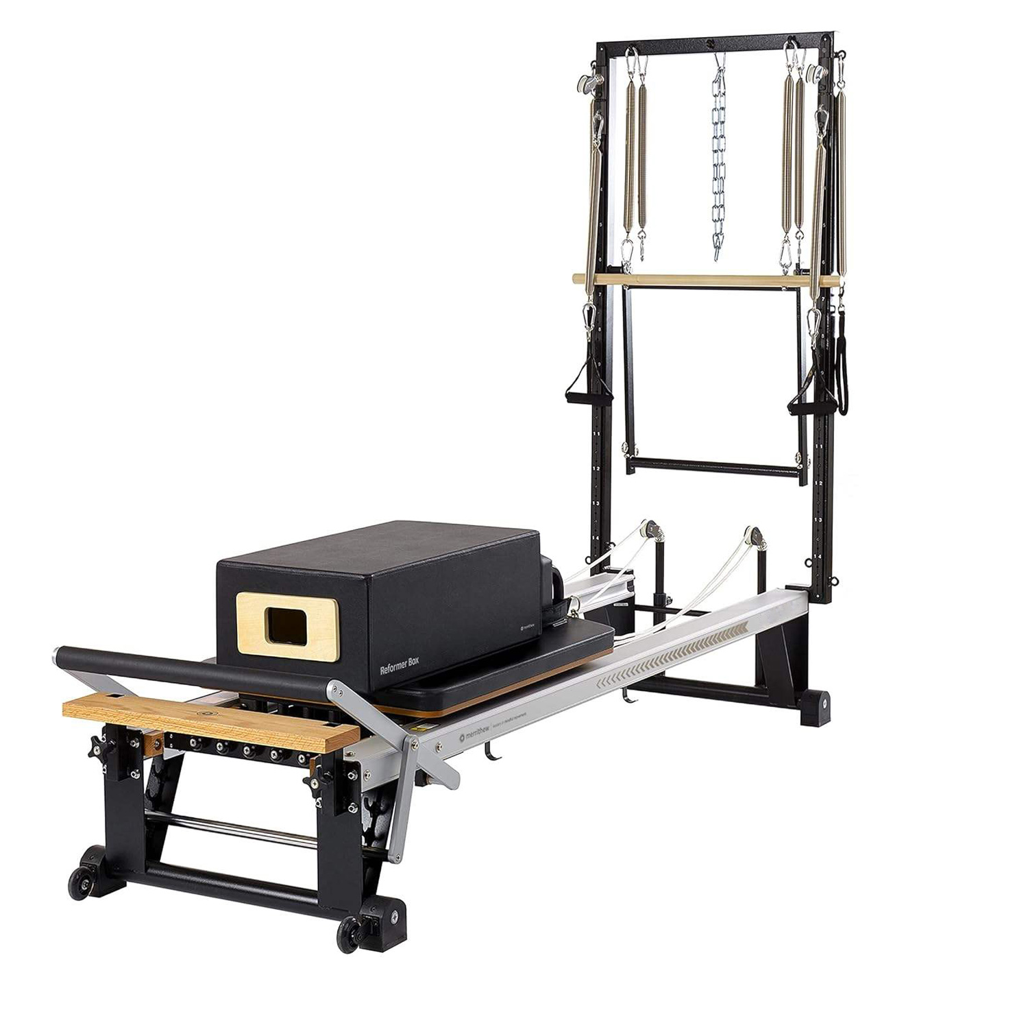 Aluminum Alloy Pilates Reformer With Tower Metal Pilates Reformer Factory