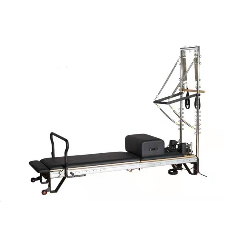 Commercial Aluminum Pilates Reformer With Half Tower Yoga Studio Equipment Wholesale