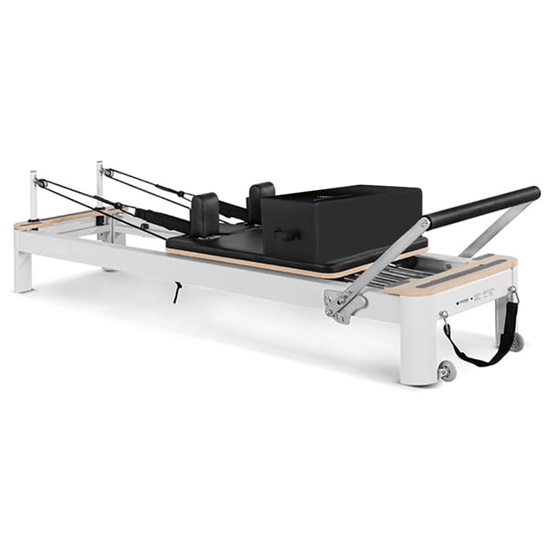 Carbon Steel Round Leg Metal Pilates Reformer Manufacturer Aluminum Alloy Reformer