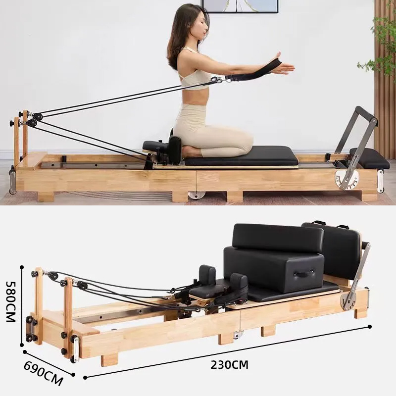 Wooden Pilates Reformer Machine